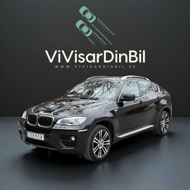Svart Begagnad 2014 BMW X6 M Sport SUV | 199 900 kr (Marknadspris) - Bild 1/4