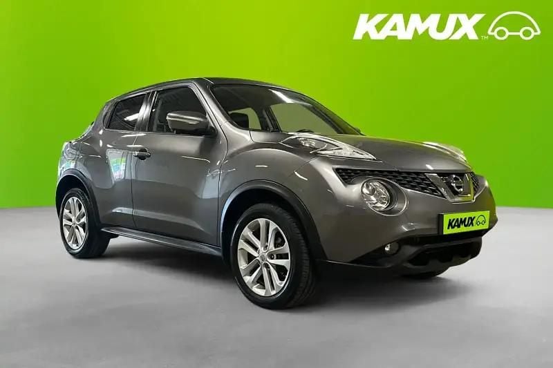 Silver/grå Begagnad 2016 Nissan Juke 360º SUV | 84 900 kr (Bra pris) - Bild 1/4