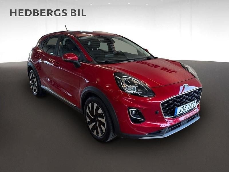 Röd Begagnad 2022 Ford Puma Gen-E SUV | 179 900 kr (Marknadspris) - Bild 1/4