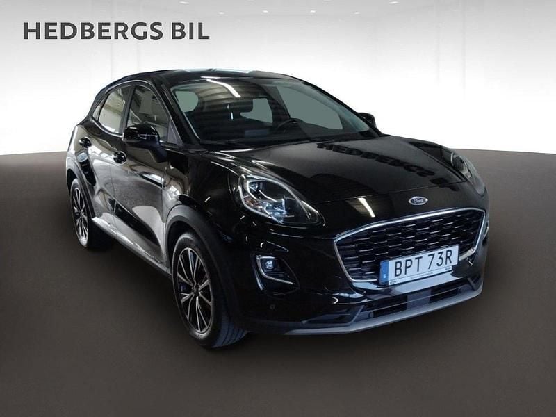 Svart Begagnad 2021 Ford Puma SUV | 194 900 kr (Marknadspris) - Bild 1/4
