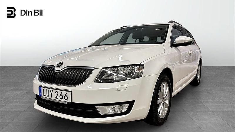 Begagnad Skoda Octavia 116 HK (85 kW) 2017 Vit Kombi