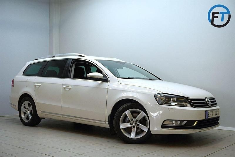 Vit Begagnad 2014 VW Passat Kombi | 67 800 kr (Marknadspris) - Bild 1/4