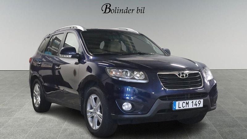 Blå Begagnad 2010 Hyundai Santa Fe SUV | 78 900 kr (Marknadspris) - Bild 1/4