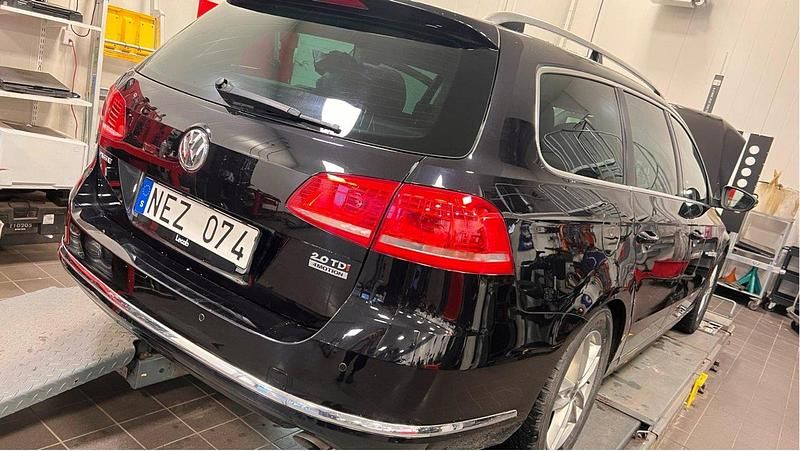 Svart Begagnad 2013 VW Passat GT Kombi | 89 000 kr (Marknadspris) - Bild 1/4