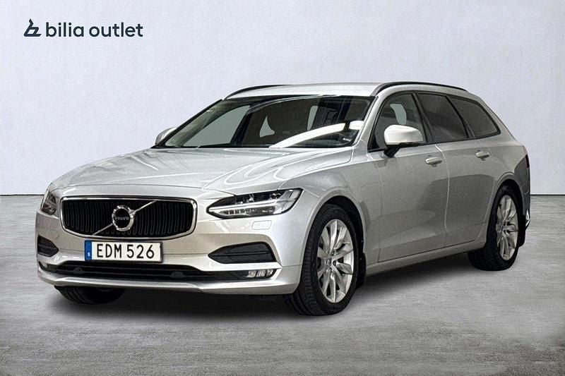 Silver Begagnad 2018 Volvo V90 Business Edition Kombi | 199 900 kr (Marknadspris) - Bild 1/3