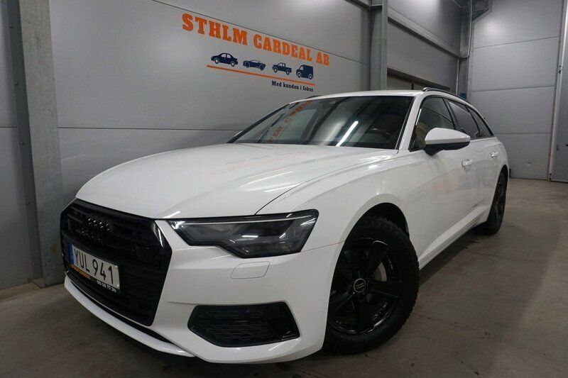 Vit Begagnad 2018 Audi A6 Sport Kombi | 269 900 kr (Marknadspris) - Bild 1/4