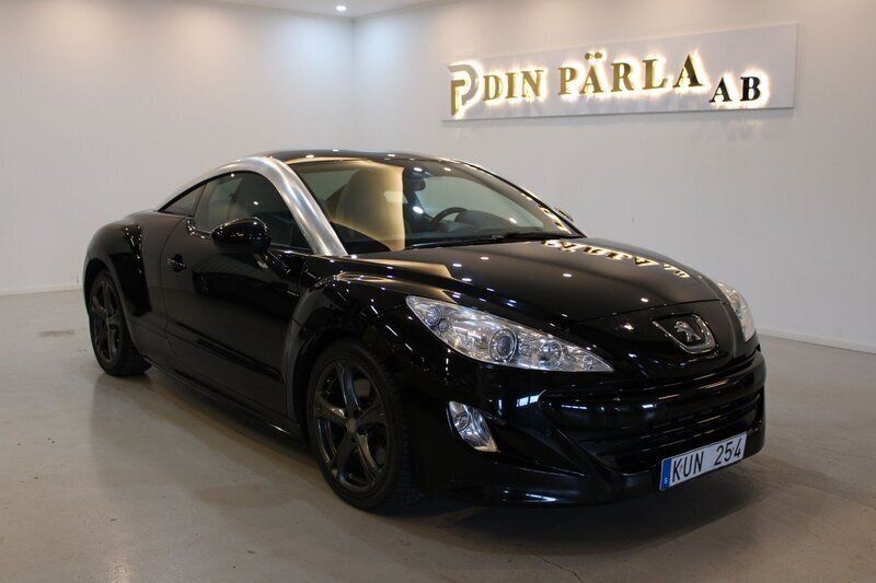 Svart Begagnad 2010 Peugeot RCZ Sportkupé | 99 900 kr (Marknadspris) - Bild 1/4