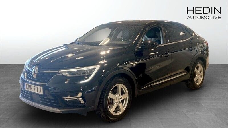 Svart (black) Begagnad 2022 Renault Arkana Intens SUV | 219 900 kr (Bra pris) - Bild 1/4