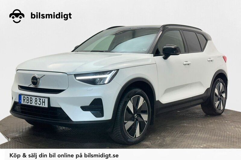 Vit Begagnad 2024 Volvo XC40 Core SUV | 388 900 kr (Superpris) - Bild 1/3