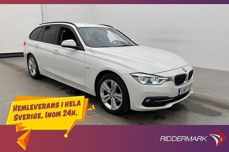 Begagnad BMW 320 Sport Line 190 HK (139 kW) 2015 Vit Kombi