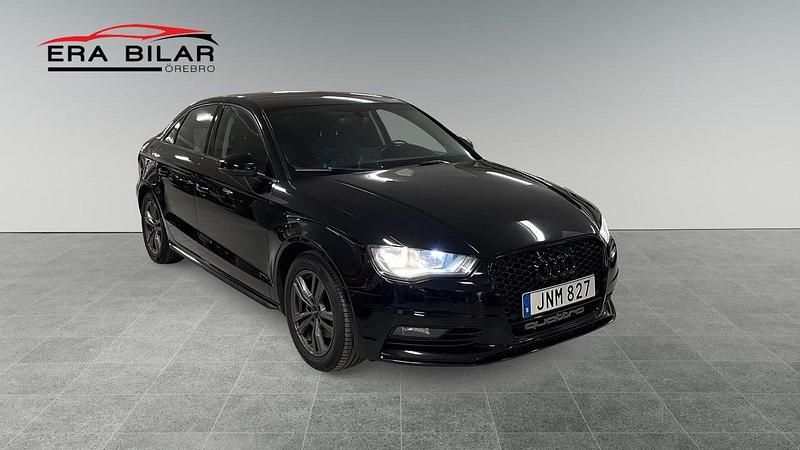 Svart Begagnad 2014 Audi A3 Ambition Sedan | 129 900 kr (Marknadspris) - Bild 1/4