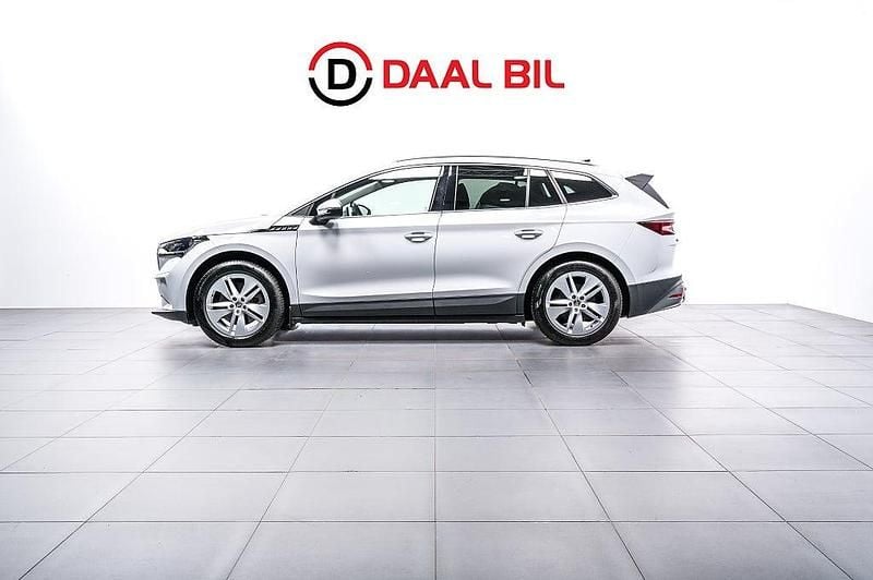 Vit Begagnad 2021 Skoda Enyaq iV SUV | 359 700 kr (Bra pris) - Bild 1/4
