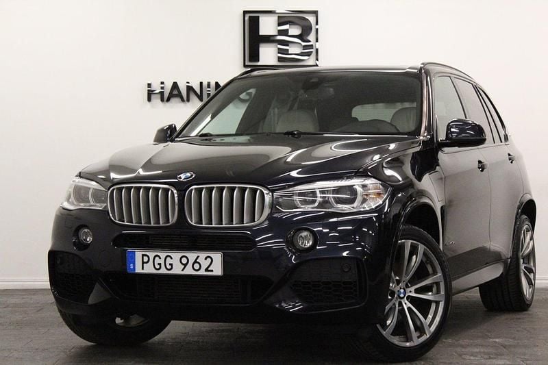 Svart Begagnad 2017 BMW X5 M Sport SUV | 324 900 kr (Marknadspris) - Bild 1/4