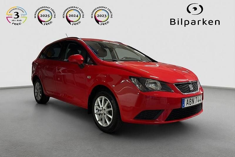 Röd Begagnad 2015 Seat Ibiza ST Style Kombi | 119 990 kr - Bild 1/4