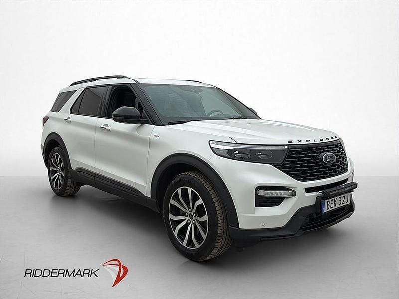 Begagnad Ford Explorer ST 457 HK (336 kW) 2020 Vit SUV