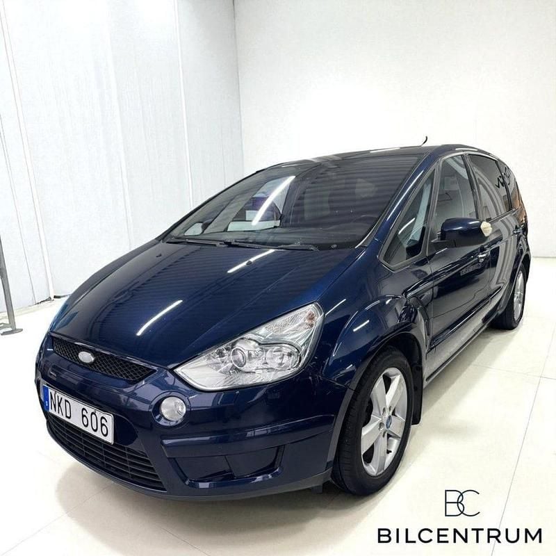 Blå Begagnad 2010 Ford S-MAX S Minibuss | 69 900 kr (Marknadspris) - Bild 1/4