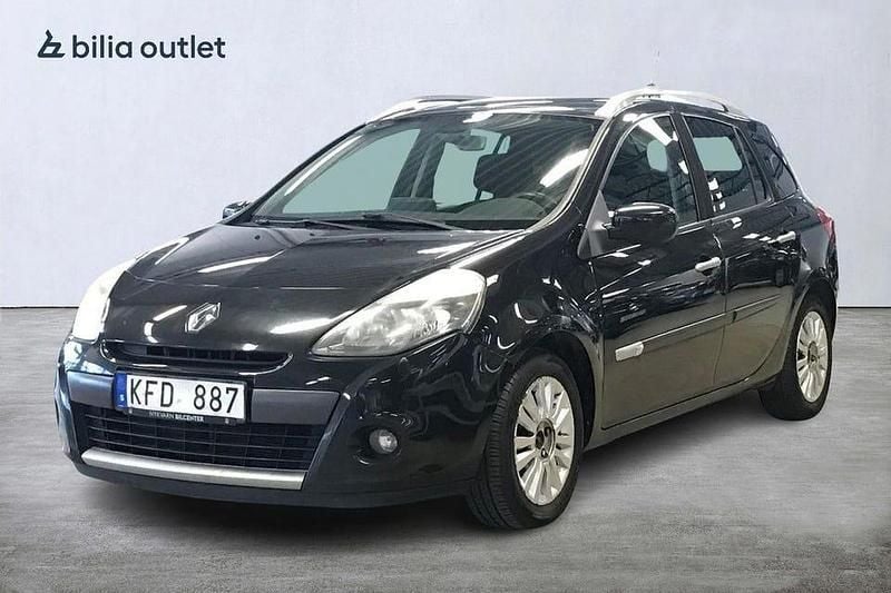 Svart Begagnad 2009 Renault Clio GrandTour Kombi | 34 900 kr (Superpris) - Bild 1/4
