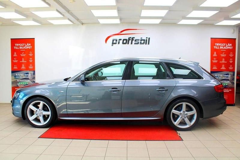 Grå Begagnad 2014 Audi A4 S-Line Kombi | 104 900 kr (Bra pris) - Bild 1/4