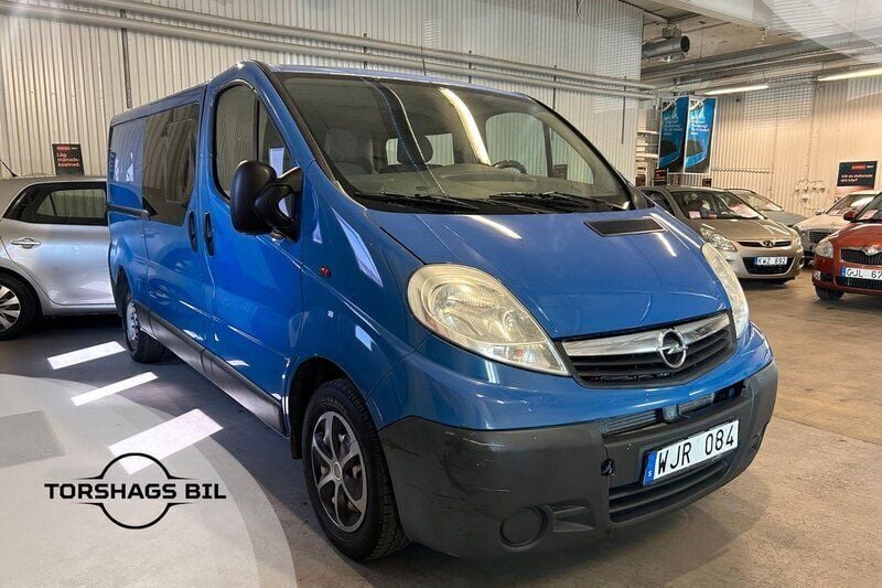 Blå Begagnad 2012 Opel Vivaro Van | 74 900 kr (Dyr) - Bild 1/4