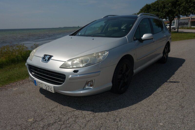 Ljusgrå Begagnad 2007 Peugeot 407 Kombi | 29 900 kr (Lite dyr) - Bild 1/4