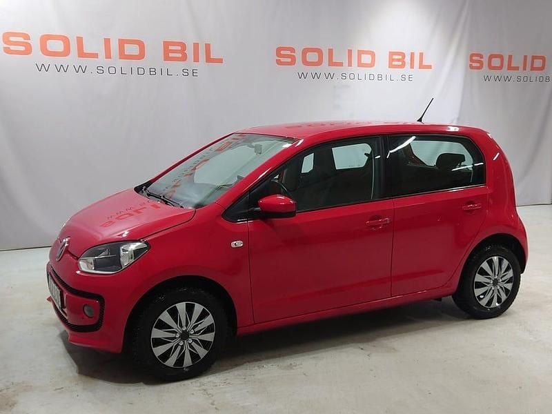 Begagnad VW up! high up! 75 HK (55 kW) 2015 Röd Halvkombi