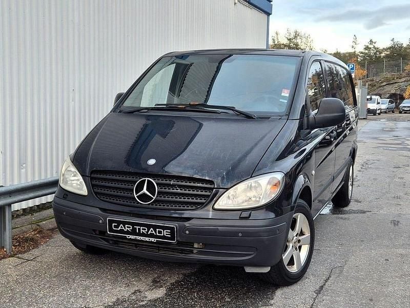 Svart Begagnad 2008 Mercedes Vito Van | 54 900 kr (Marknadspris) - Bild 1/4