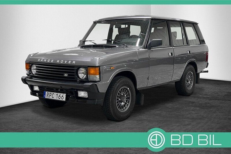 Mörkgrå Begagnad 1985 Land Rover Range Rover Classic SUV | 299 900 kr - Bild 1/3