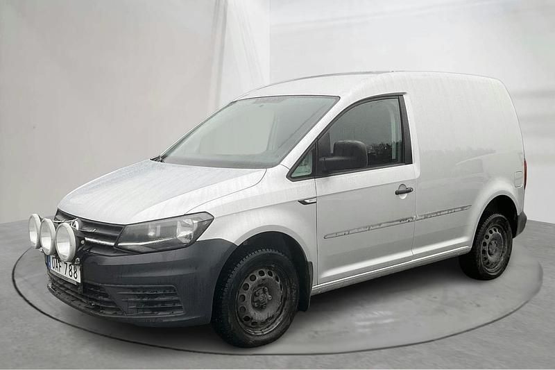 Silver Begagnad 2018 VW Caddy Minibuss | 99 000 kr (Superpris) - Bild 1/4