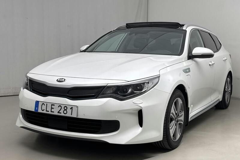 Vit Begagnad 2018 Kia Optima 2 | 164 800 kr - Bild 1/4