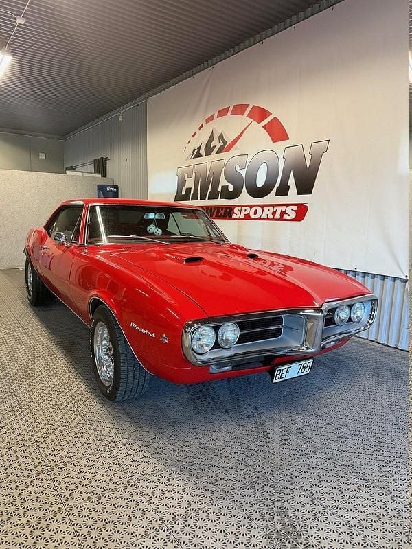 Röd Begagnad 1967 Pontiac Firebird | 329 900 kr - Bild 1/4