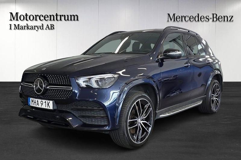 Cavansitblå metallic Begagnad 2020 Mercedes GLE400 AMG SUV | 619 000 kr (Marknadspris) - Bild 1/4