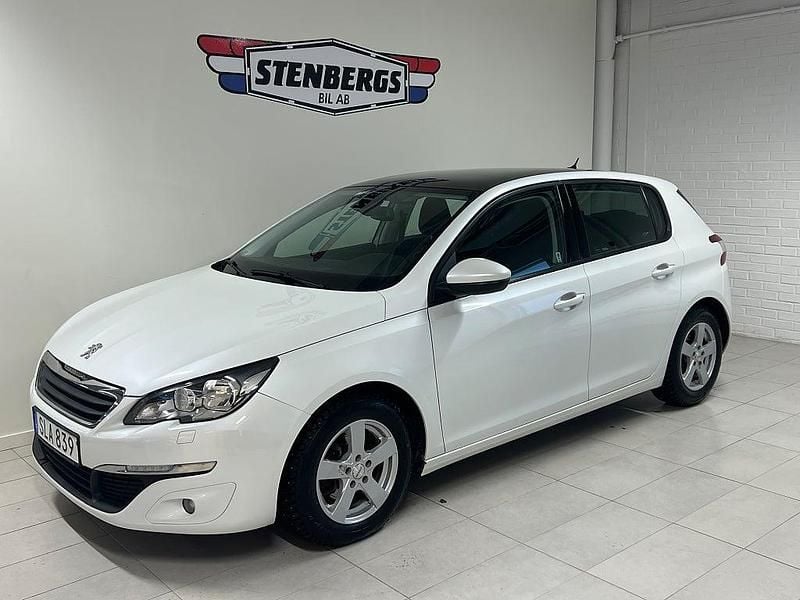 Vit Begagnad 2014 Peugeot 308 Active Halvkombi | 74 900 kr (Marknadspris) - Bild 1/4