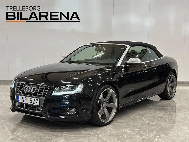Svart Begagnad 2010 Audi S5 Cabriolet Cab | 249 900 kr - Bild 1/4