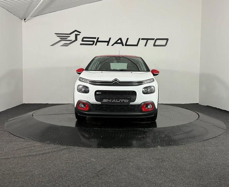 Begagnad Citroën C3 PureTech 82 HK (60 kW) 2017 Vit