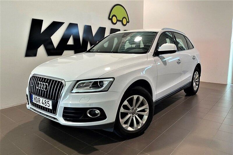Vit Begagnad 2015 Audi Q5 Proline SUV | 194 500 kr (Marknadspris) - Bild 1/2