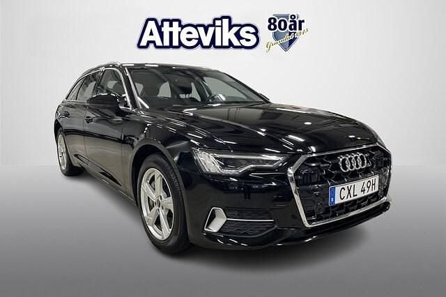 Begagnad Audi A6 Sport 304 HK (223 kW) 2023 Brilliantsvart Kombi