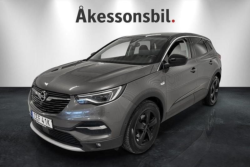 Grå Begagnad 2021 Opel Grandland X SUV | 239 000 kr (Marknadspris) - Bild 1/4