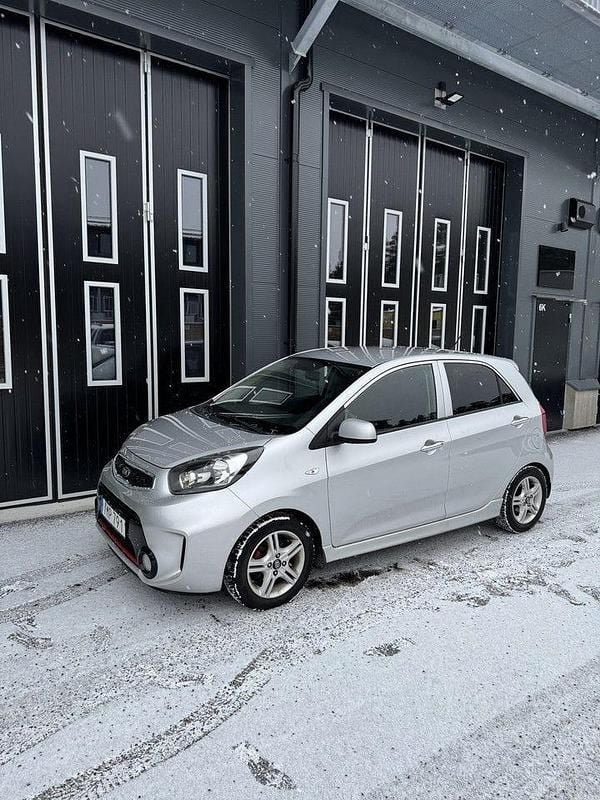 Silver Begagnad 2015 Kia Picanto Halvkombi | 62 900 kr (Marknadspris) - Bild 1/4