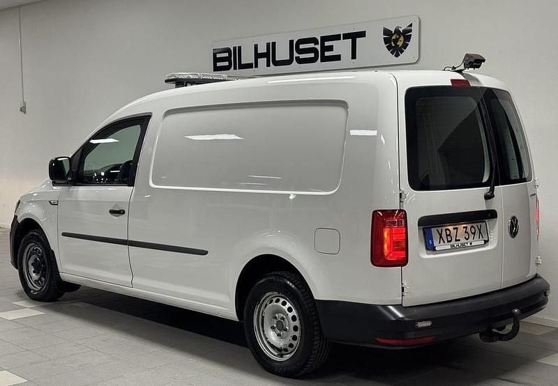 Begagnad VW Caddy Maxi 110 HK (80 kW) 2019 Vit Minibuss