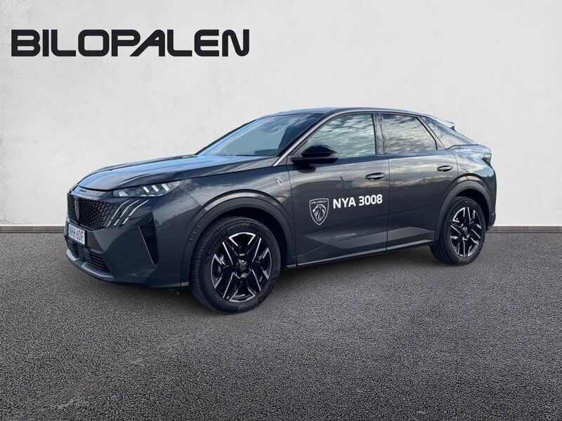 Grå Begagnad 2024 Peugeot 3008 GT SUV | 376 700 kr - Bild 1/4