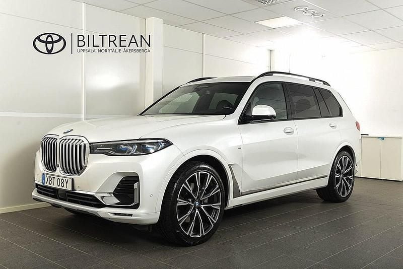 Begagnad BMW X7 Comfort Edition 266 HK (195 kW) 2019 Vit SUV
