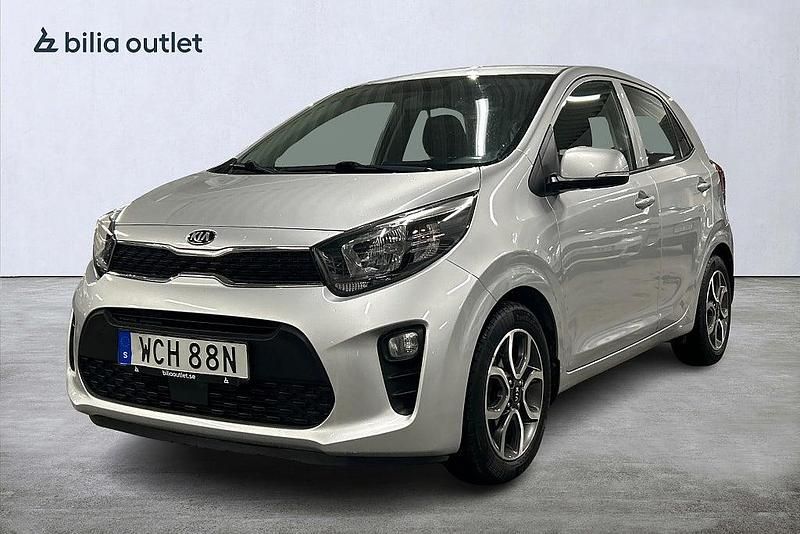 Grå Begagnad 2019 Kia Picanto Advance Halvkombi | 129 900 kr (Lite dyr) - Bild 1/3
