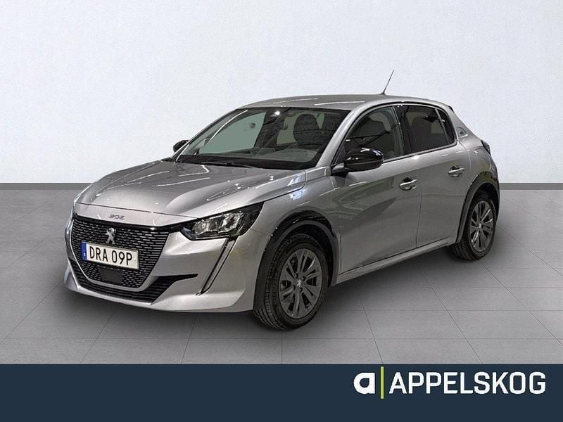 Grå Begagnad 2022 Peugeot e-208 Allure Halvkombi | 258 900 kr (Dyr) - Bild 1/4