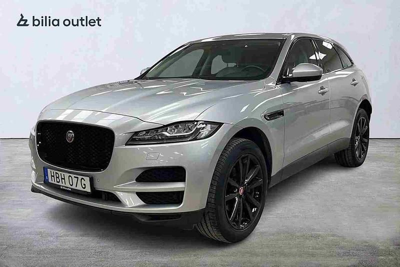Grå Begagnad 2020 Jaguar F-Pace SUV | 244 900 kr (Marknadspris) - Bild 1/1