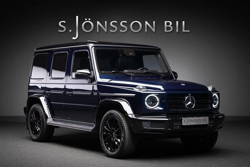 Cavansitblå metallic Begagnad 2023 Mercedes G400 AMG SUV | 1 499 000 kr - Bild 1/4