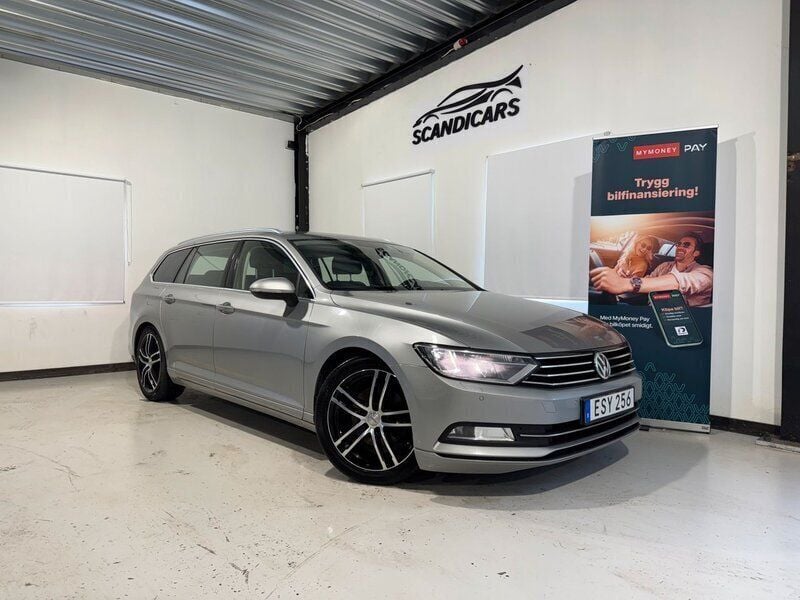 Silver Begagnad 2015 VW Passat Kombi | 129 900 kr (Marknadspris) - Bild 1/4