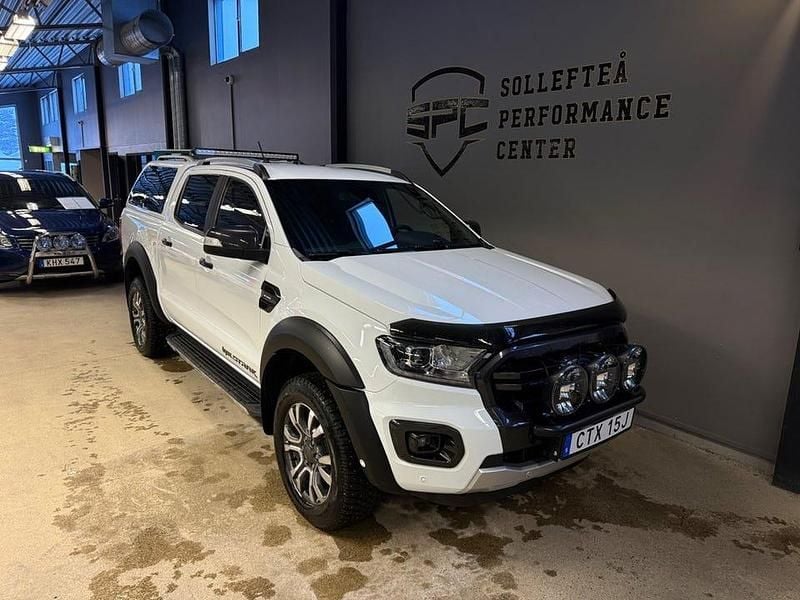 Vit Begagnad 2022 Ford Ranger Wildtrack Pickup | 469 900 kr (Marknadspris) - Bild 1/4