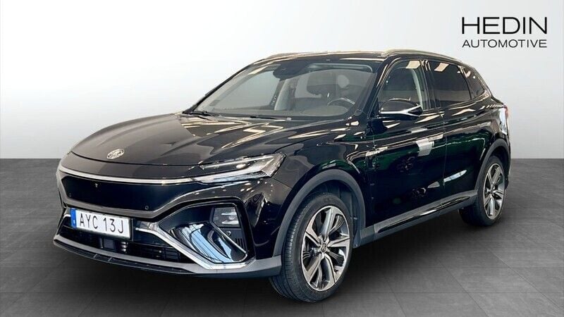 Svart (black) Begagnad 2021 MG Marvel R Performance SUV | 299 900 kr (Bra pris) - Bild 1/4