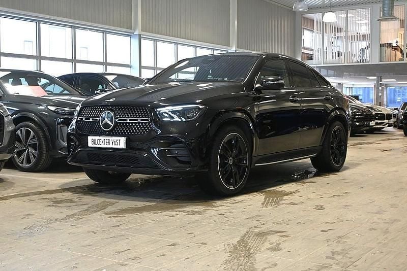 Begagnad Mercedes GLE350 AMG Line Premium 197 HK (144 kW) 2023 Svart Sportkupé