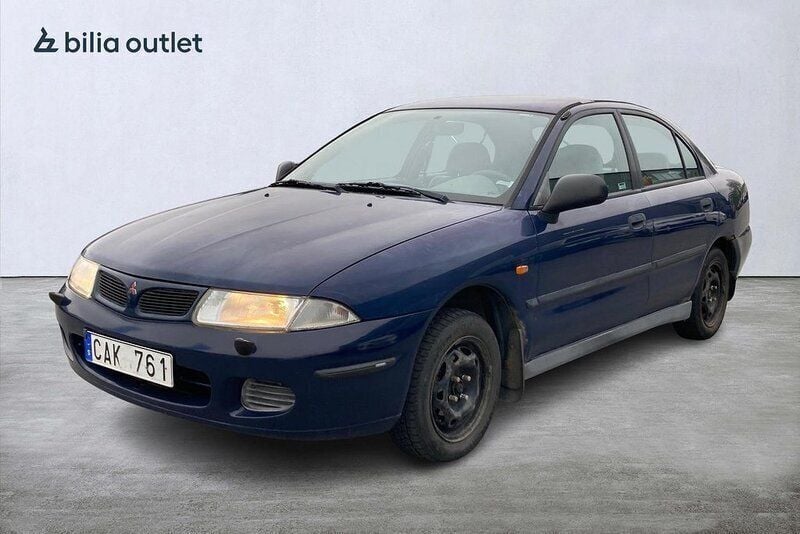 Blå Begagnad 1998 Mitsubishi Carisma Halvkombi | 7 500 kr - Bild 1/3